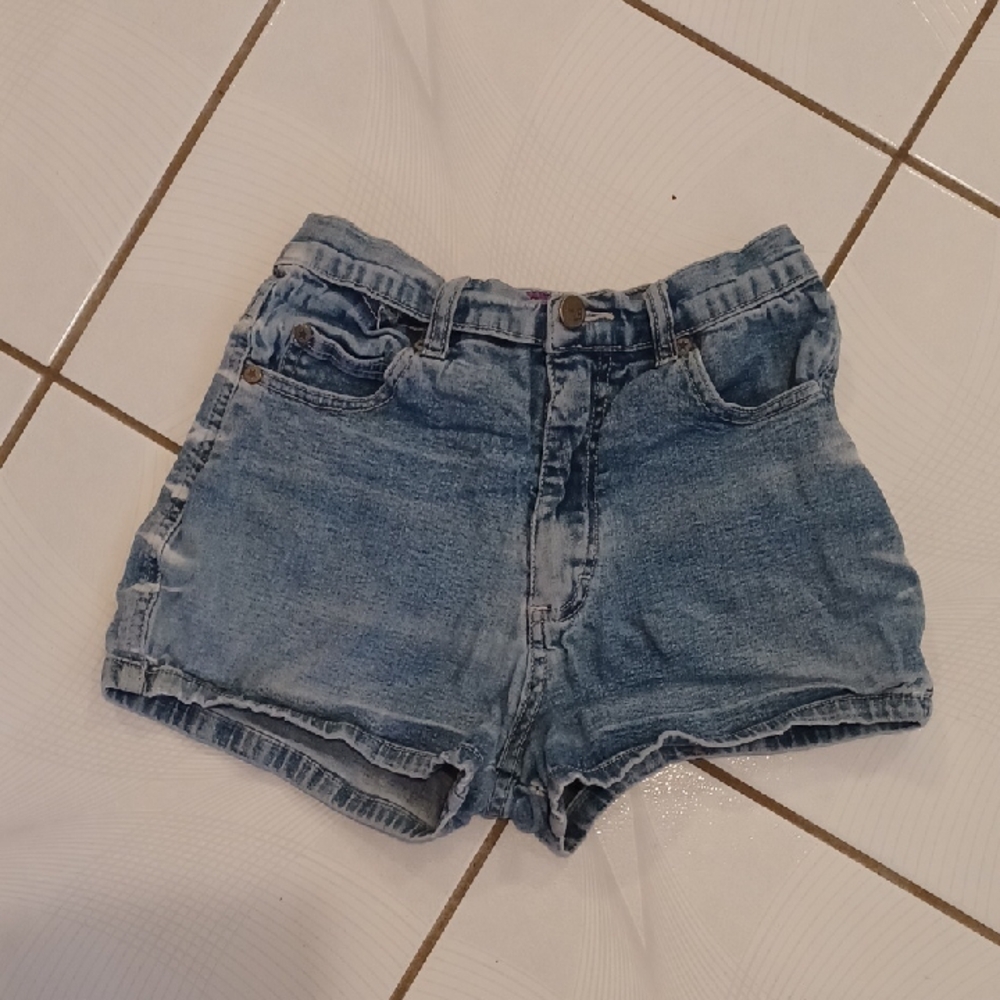 $4 Add-on Faded Jean Shirts - Size 10 (Girl)